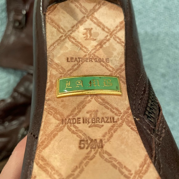 L.A.M.B. Leather boots - Picture 4 of 7